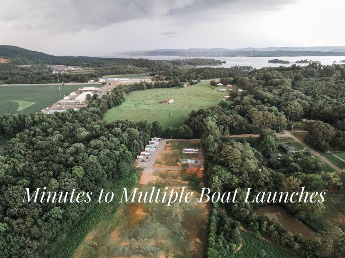 4 Heron Haus, Luxury Tiny House, Pet Friendly, Mins To Downtown Guntersville Eksteriør billede