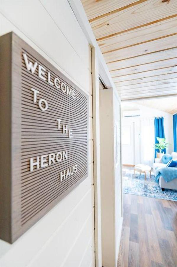 4 Heron Haus, Luxury Tiny House, Pet Friendly, Mins To Downtown Guntersville Eksteriør billede